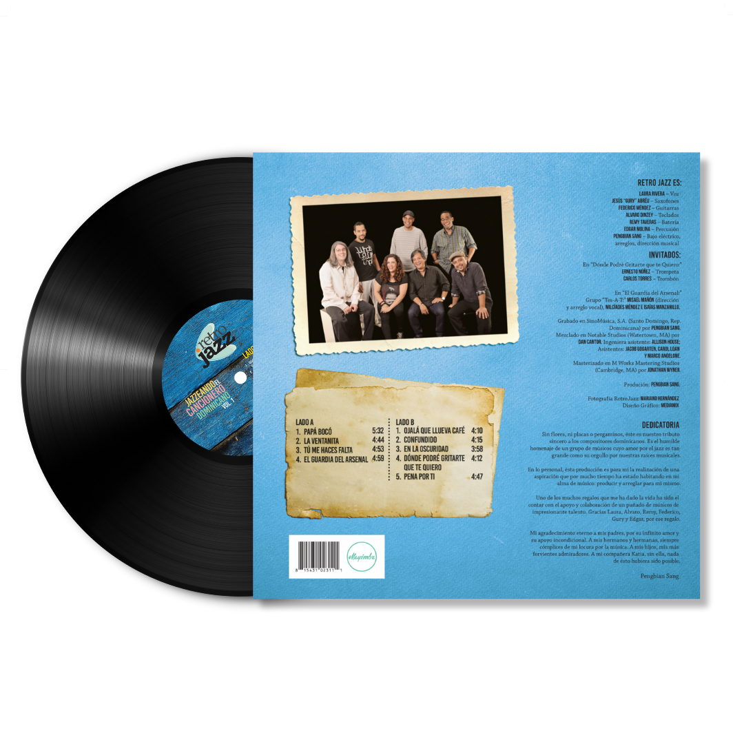 Jazzeando El Cancionero Dominicano, Vol.1, Vinyl LP