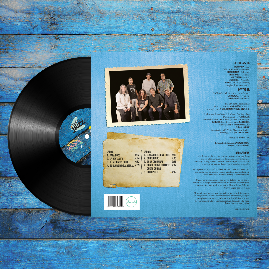 Jazzeando El Cancionero Dominicano, Vol.1, Vinyl LP